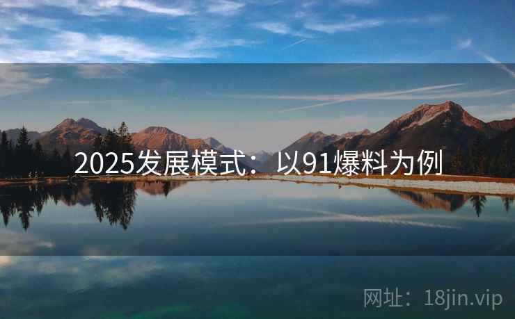 2025发展模式：以91爆料为例