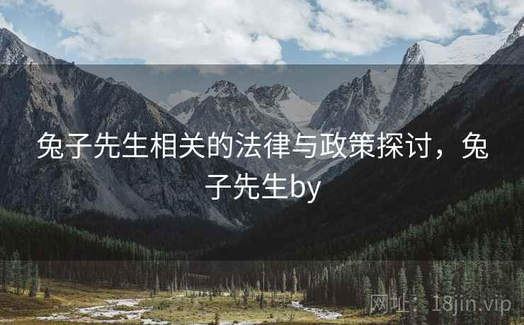 兔子先生相关的法律与政策探讨，兔子先生by